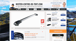 Desktop Screenshot of mister-coffre-de-toit.com