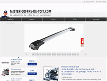 Tablet Screenshot of mister-coffre-de-toit.com